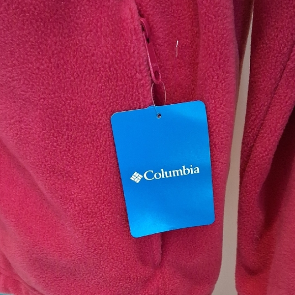 Columbia Raspberry Full-Zip Fleece Jacket - Picture 4 of 5